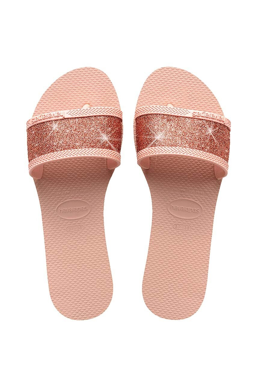 Havaianas Чехли YOU ANGRA GLITTER в розово 4148294.0076 - Pepit.bg