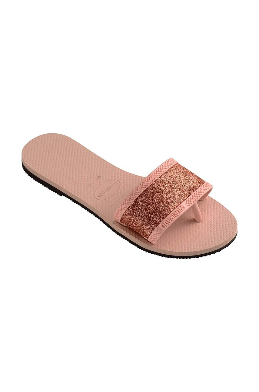 Havaianas Чехли YOU ANGRA GLITTER в розово 4148294.0076 - Pepit.bg