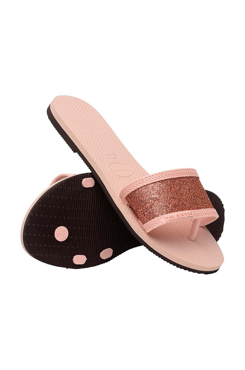 Havaianas Чехли YOU ANGRA GLITTER в розово 4148294.0076 - Pepit.bg