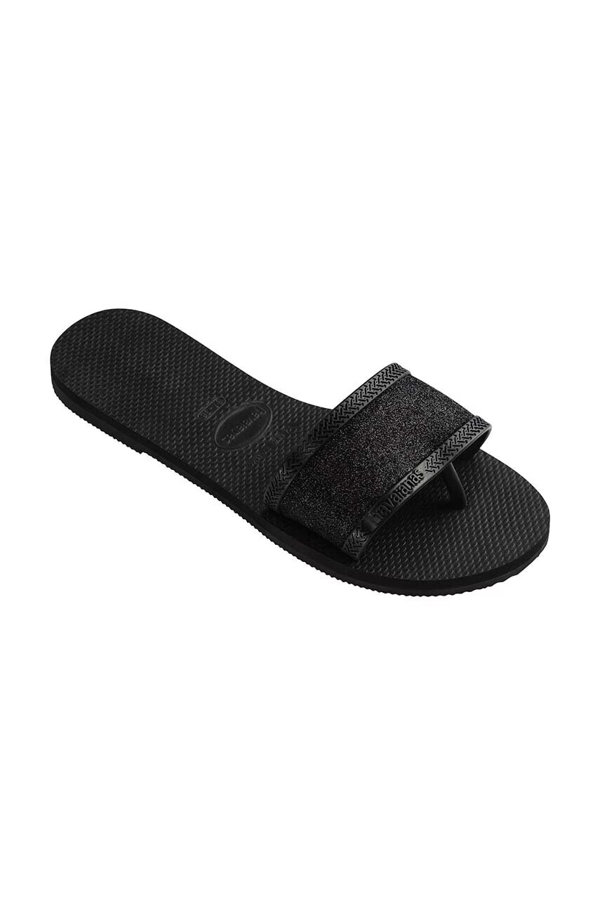 Havaianas Чехли YOU ANGRA GLITTER в черно 4148294.0090 - Pepit.bg