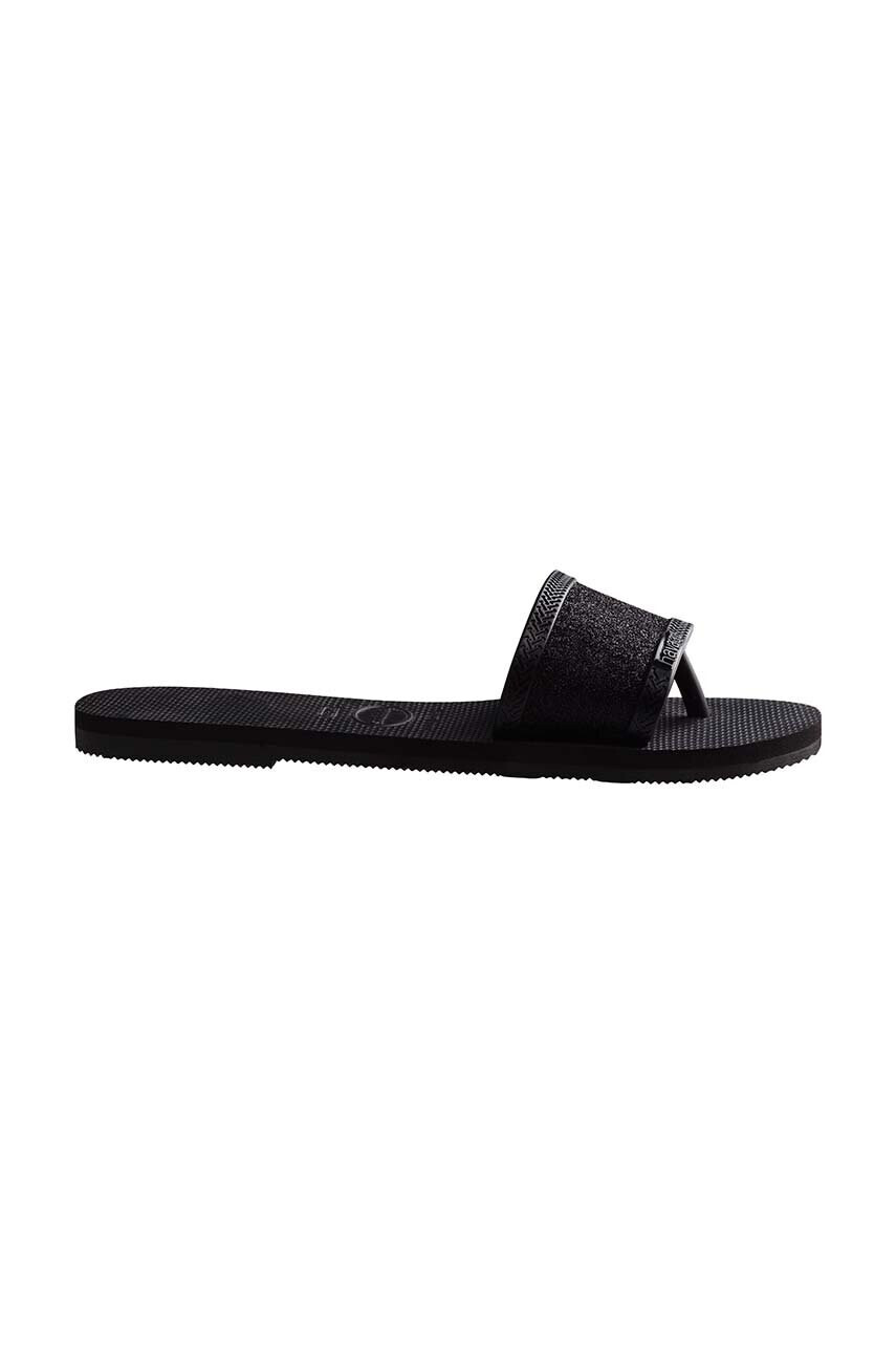 Havaianas Чехли YOU ANGRA GLITTER в черно 4148294.0090 - Pepit.bg