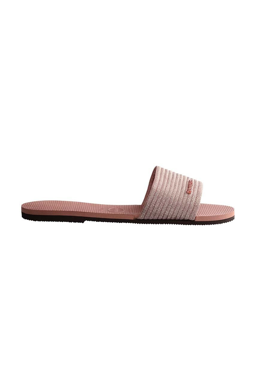 Havaianas Чехли YOU MALTA METALLIC в розово 4147312.3544 - Pepit.bg