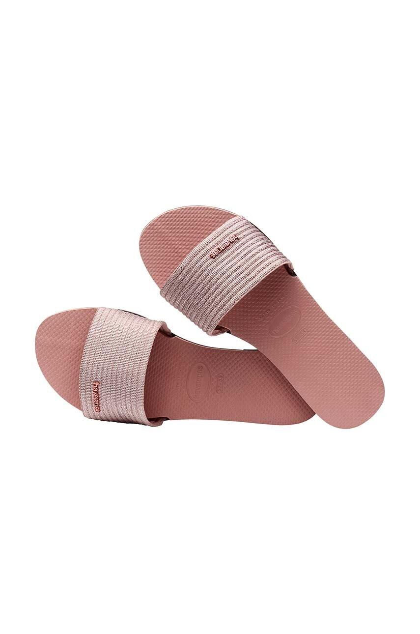 Havaianas Чехли YOU MALTA METALLIC в розово 4147312.3544 - Pepit.bg