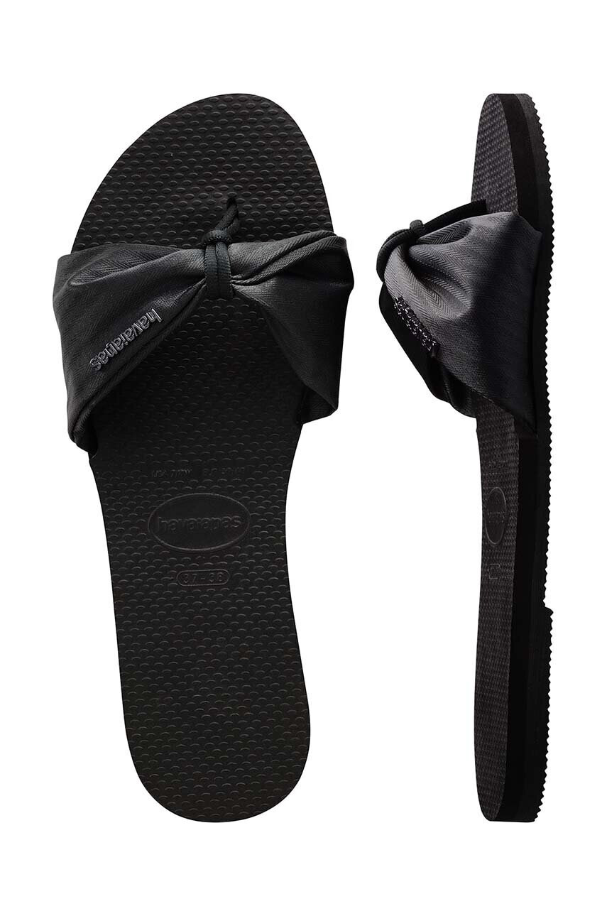 Havaianas Чехли YOU ST TROPEZ в черно 4147973.0090 - Pepit.bg