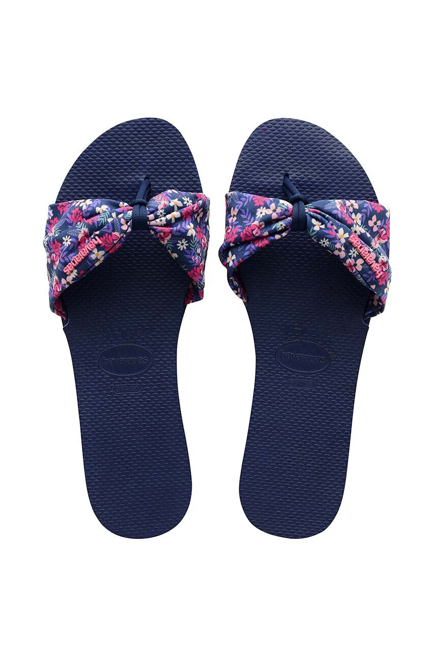 Havaianas Чехли YOU ST TROPEZ в тъмносиньо 4148246.0555 - Pepit.bg