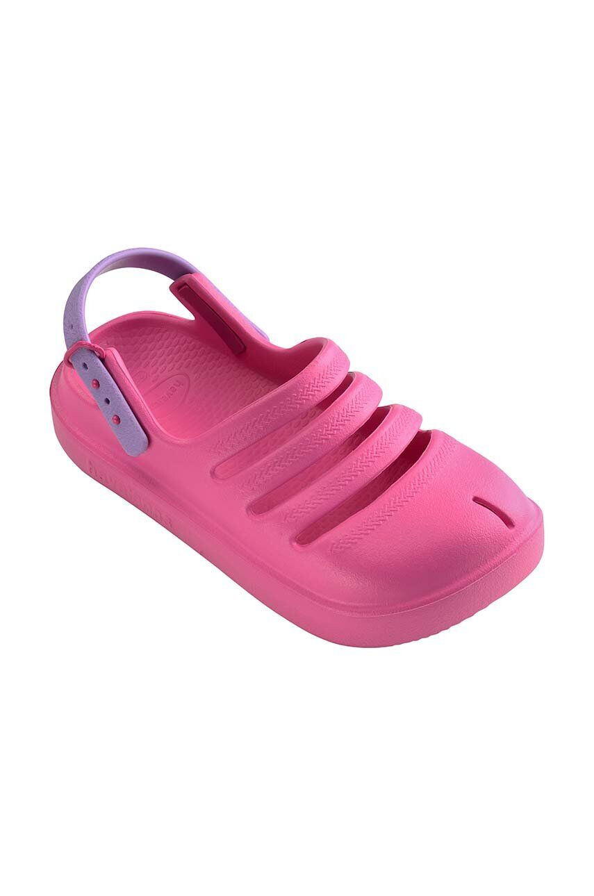 Havaianas Детски чехли CLOG в розово - Pepit.bg