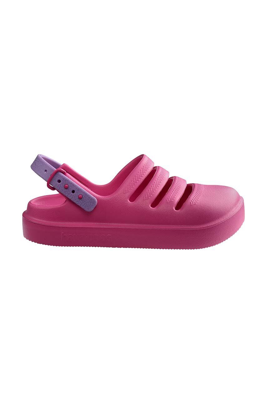 Havaianas Детски чехли CLOG в розово - Pepit.bg