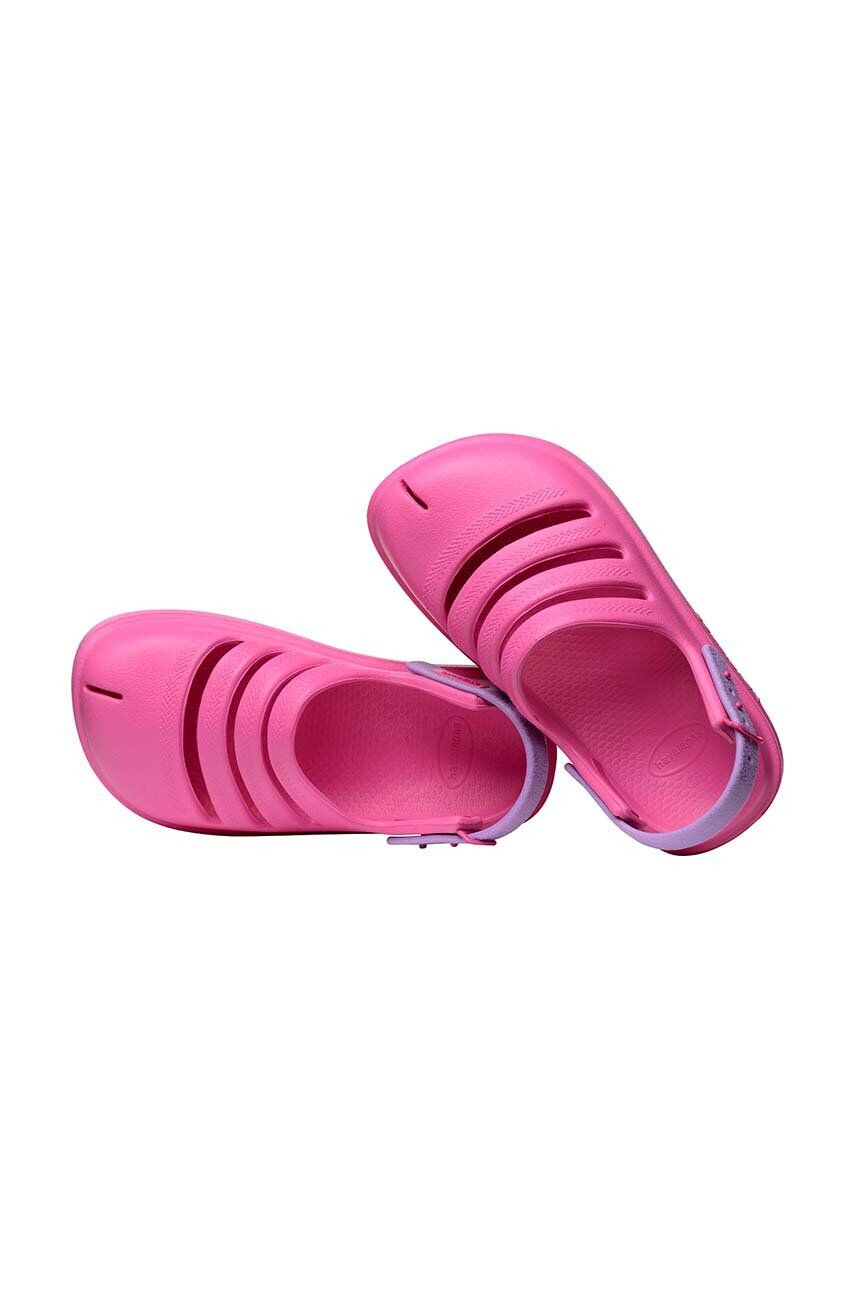 Havaianas Детски чехли CLOG в розово - Pepit.bg