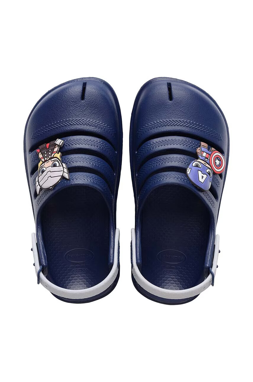 Havaianas Детски чехли CLOG MARVEL в тъмносиньо - Pepit.bg