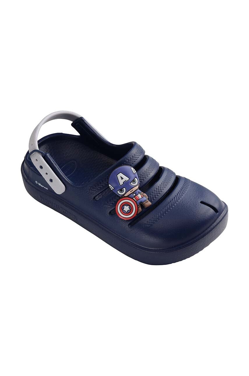Havaianas Детски чехли CLOG MARVEL в тъмносиньо - Pepit.bg