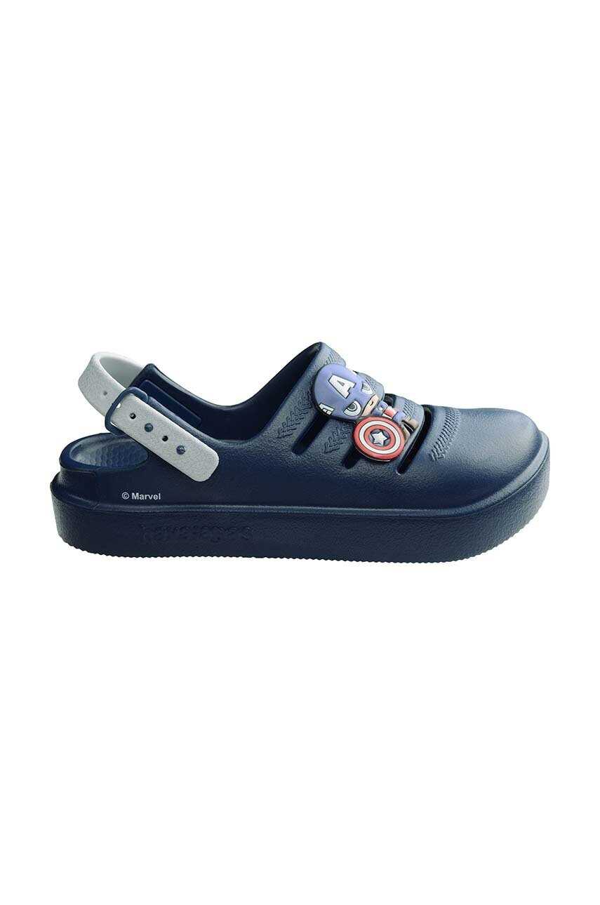 Havaianas Детски чехли CLOG MARVEL в тъмносиньо - Pepit.bg