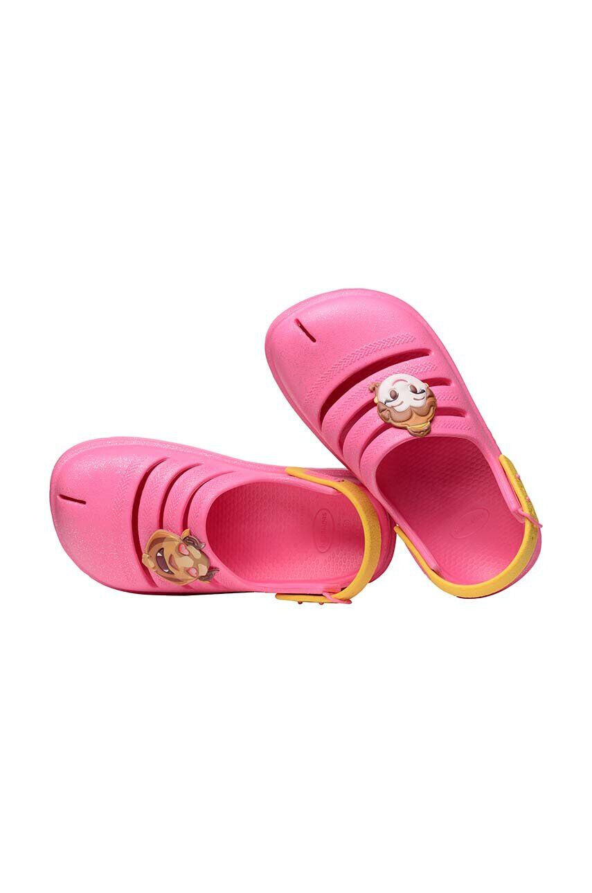 Havaianas Детски чехли CLOG PRINCESAS в розово - Pepit.bg