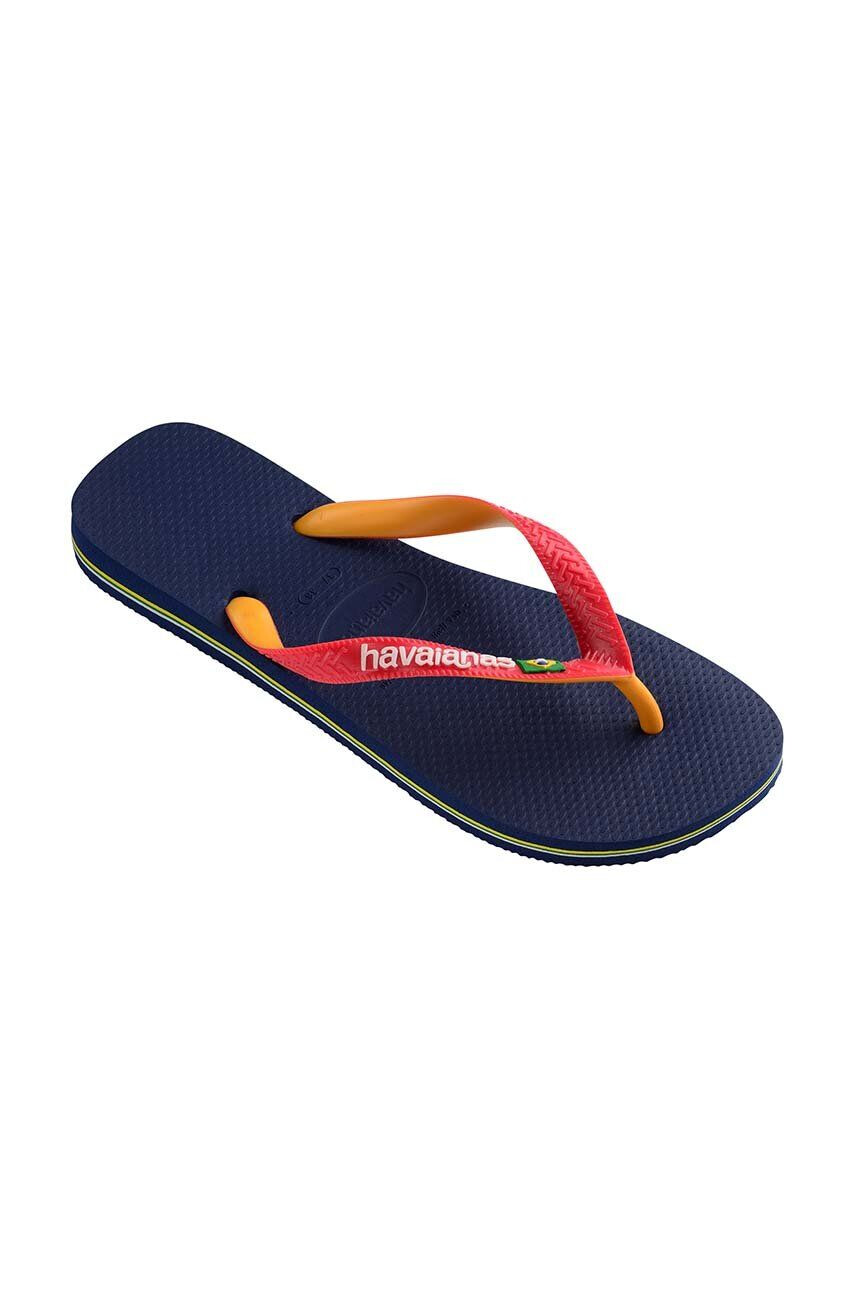 Havaianas Детски джапанки BRASIL MIX в тъмносиньо - Pepit.bg