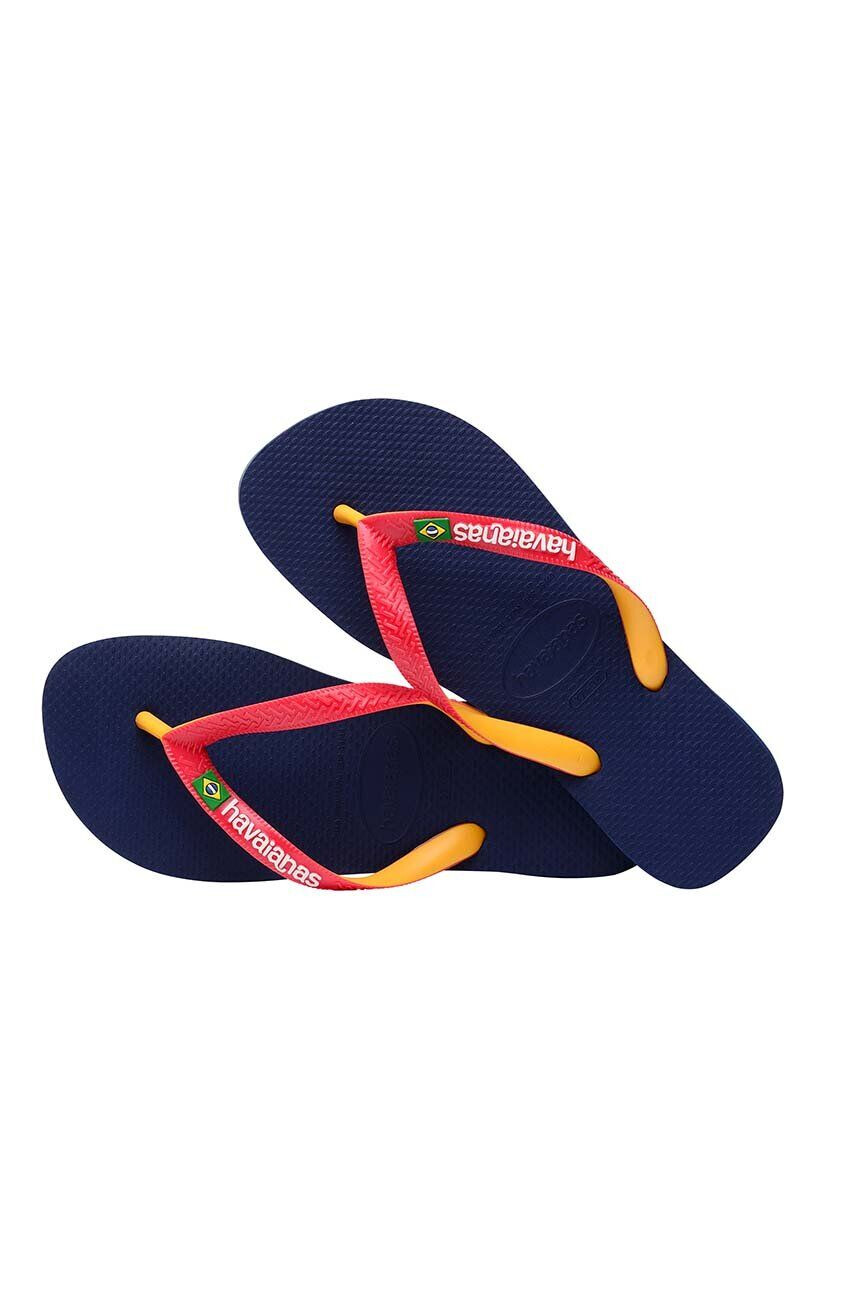 Havaianas Детски джапанки BRASIL MIX в тъмносиньо - Pepit.bg