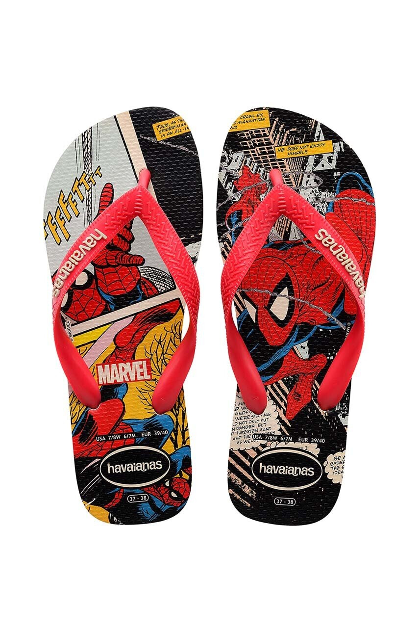 Havaianas Детски джапанки MARVEL CLASSICS в червено - Pepit.bg