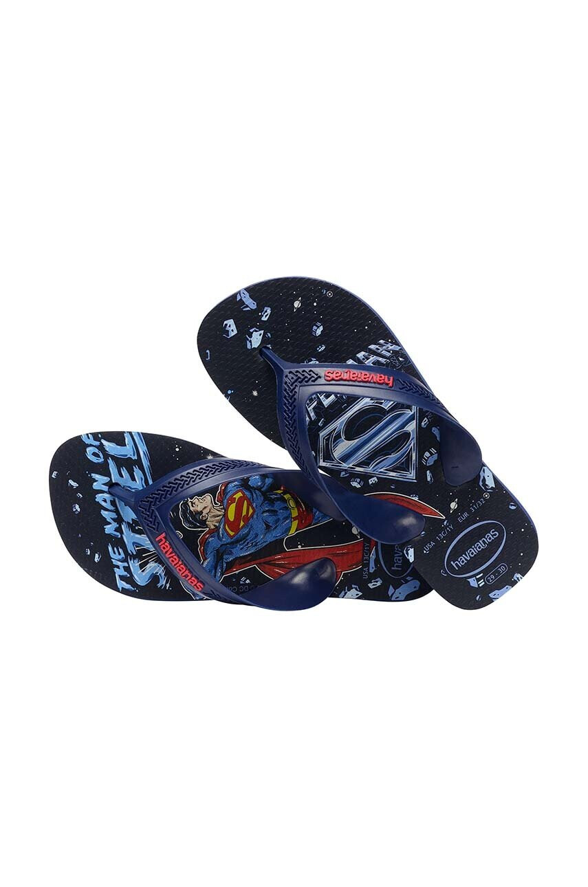 Havaianas Детски джапанки MAX HEROIS в тъмносиньо - Pepit.bg