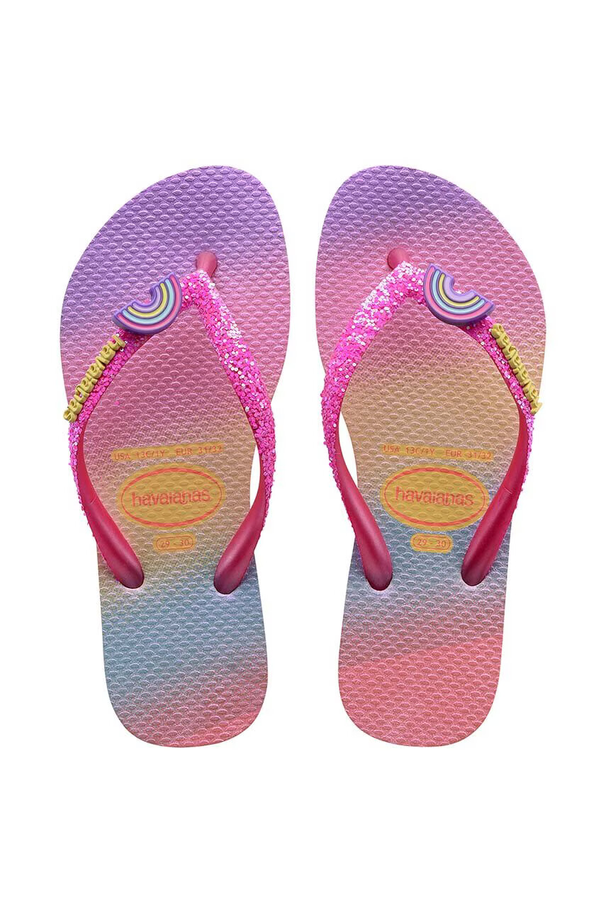 Havaianas Детски джапанки SLIM GLITTER TRENDY - Pepit.bg