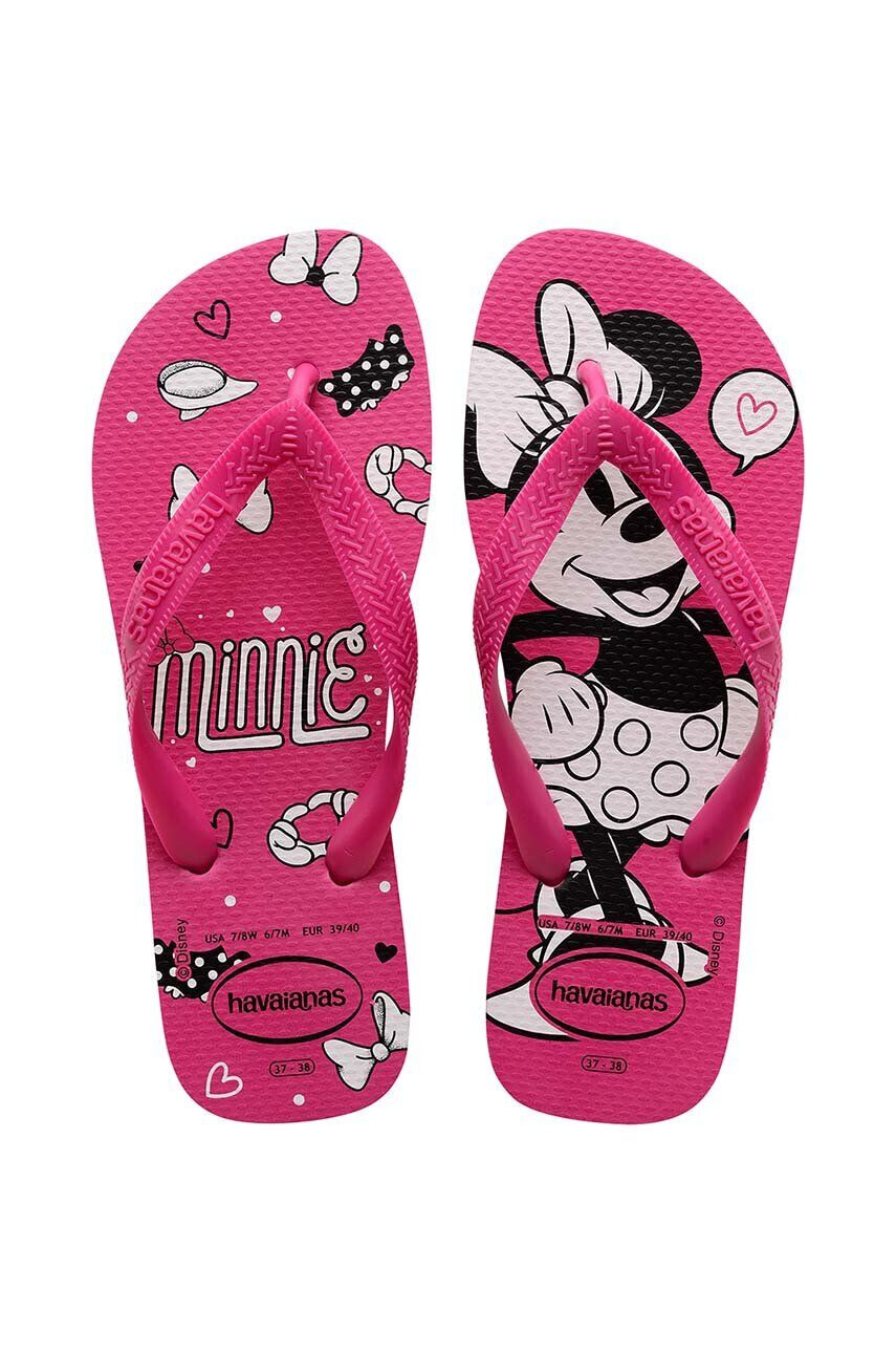 Havaianas Детски джапанки TOP DISNEY в розово - Pepit.bg