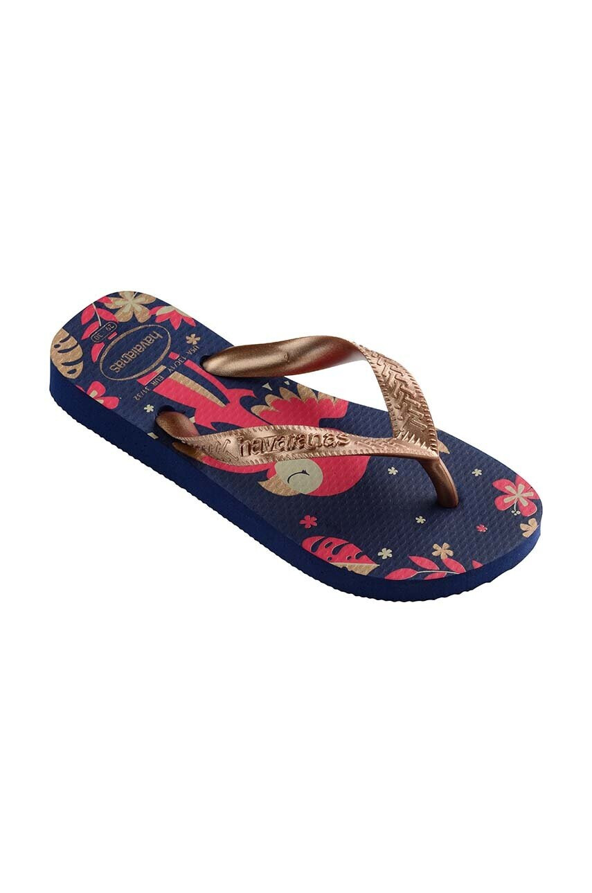 Havaianas Детски джапанки TOP PETS в тъмносиньо - Pepit.bg