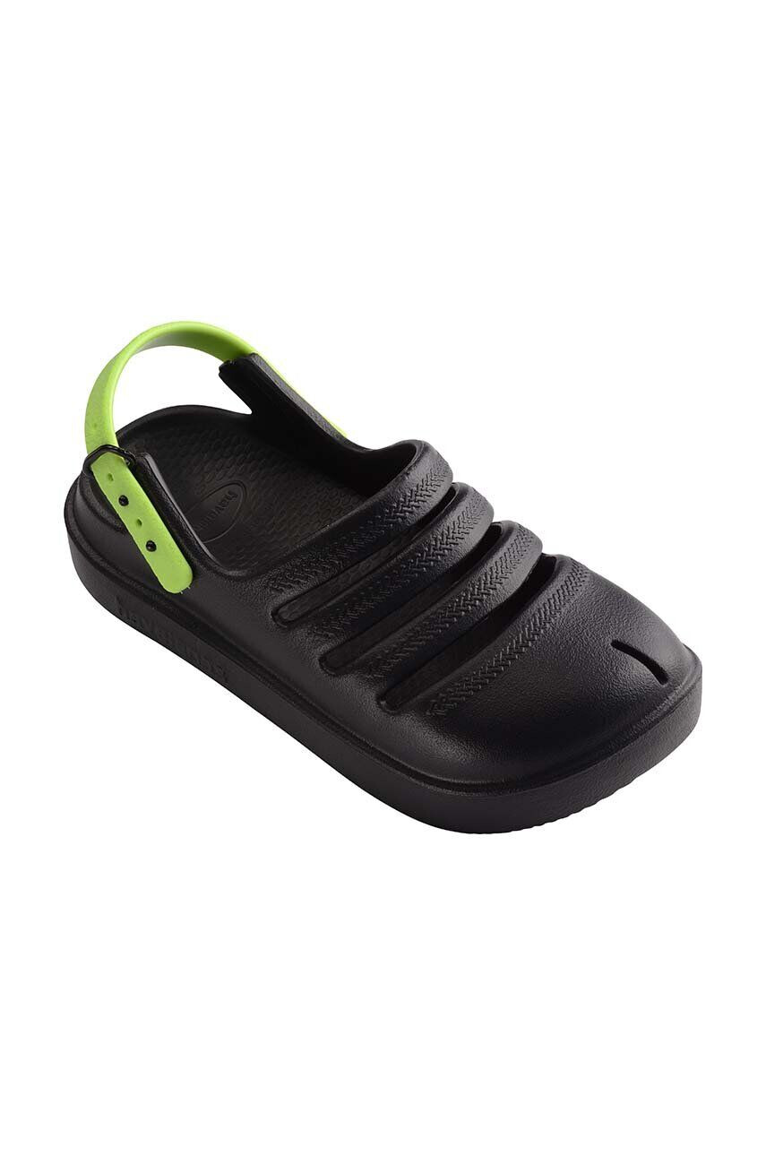 Havaianas Детски сандали CLOG в черно - Pepit.bg