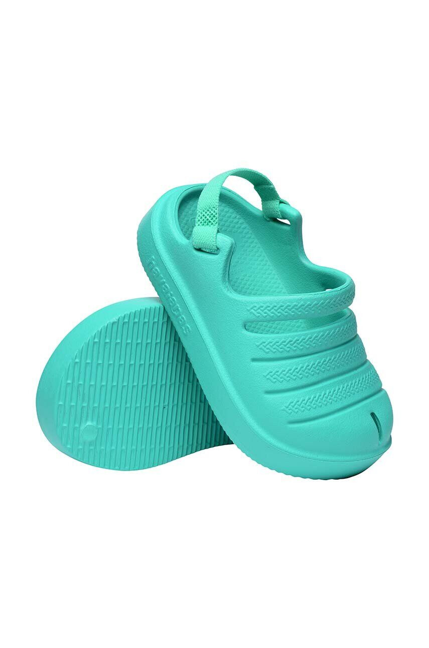 Havaianas Детски сандали CLOG в тюркоазено - Pepit.bg