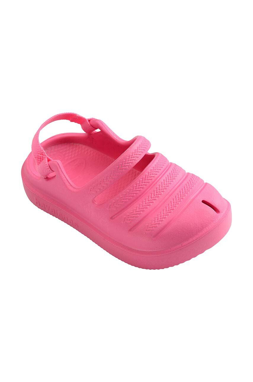 Havaianas Детски сандали CLOG в розово - Pepit.bg