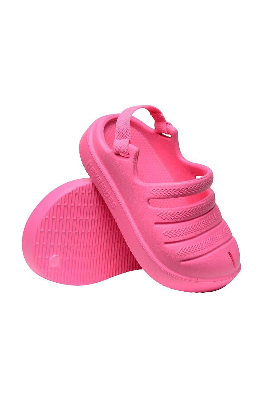 Havaianas Детски сандали CLOG в розово - Pepit.bg