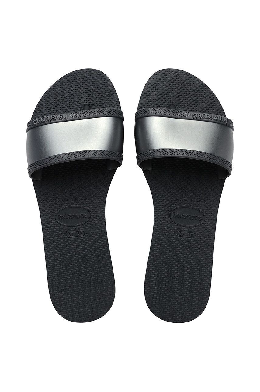 Havaianas Джапанки 4147238-0074P в сиво с равна подметка - Pepit.bg