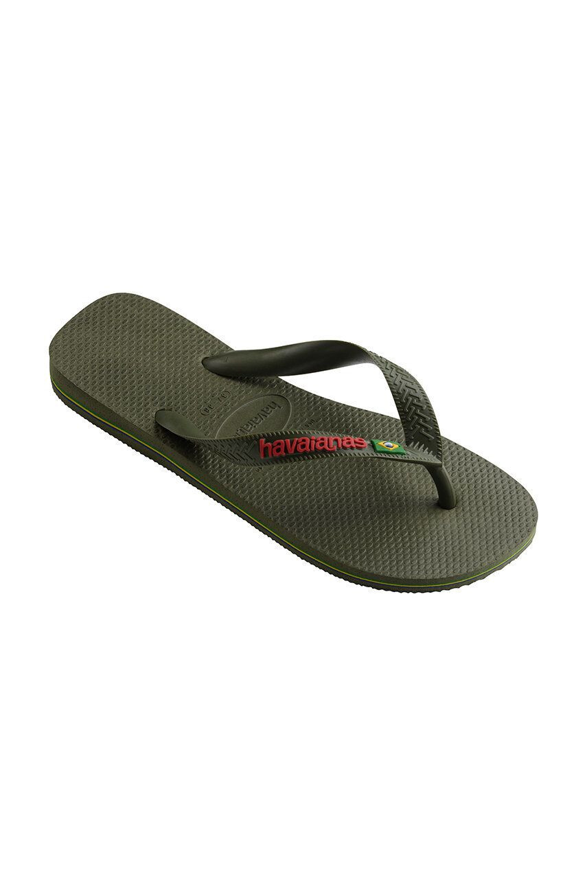 Havaianas Джапанки Brasil в зелено - Pepit.bg