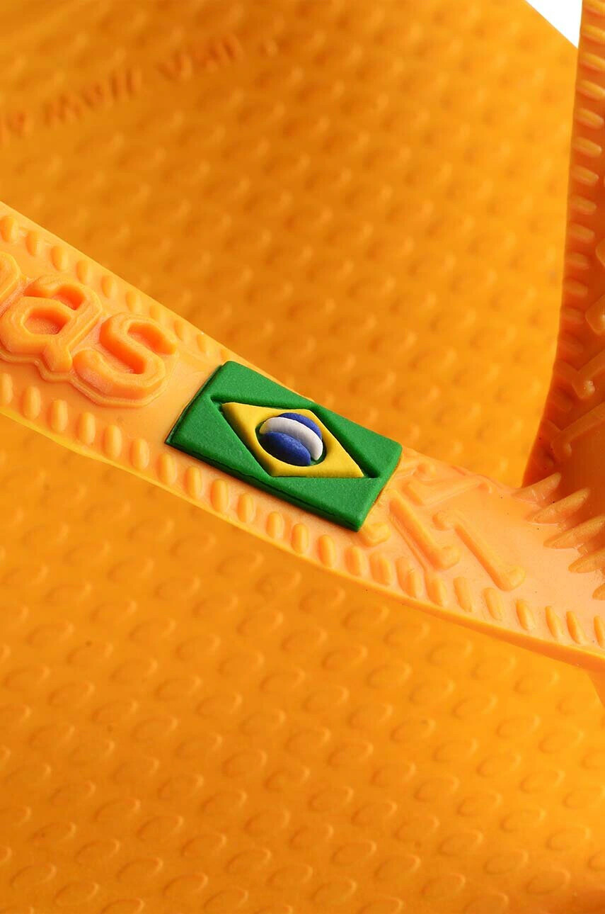 Havaianas Джапанки BRASIL в жълто 4000032.1740 - Pepit.bg