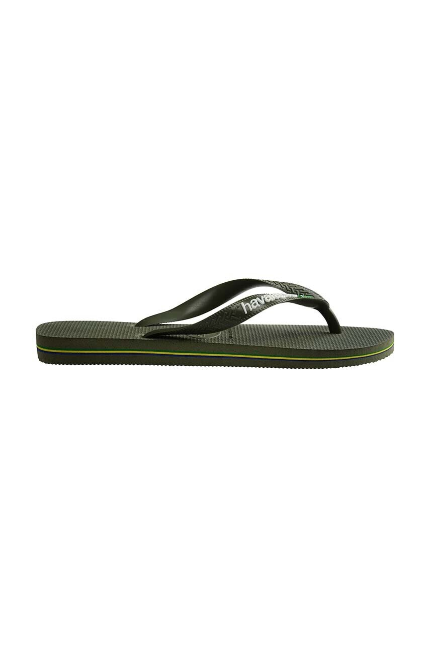 Havaianas Джапанки BRASIL LOGO в зелено 4110850.3058 - Pepit.bg