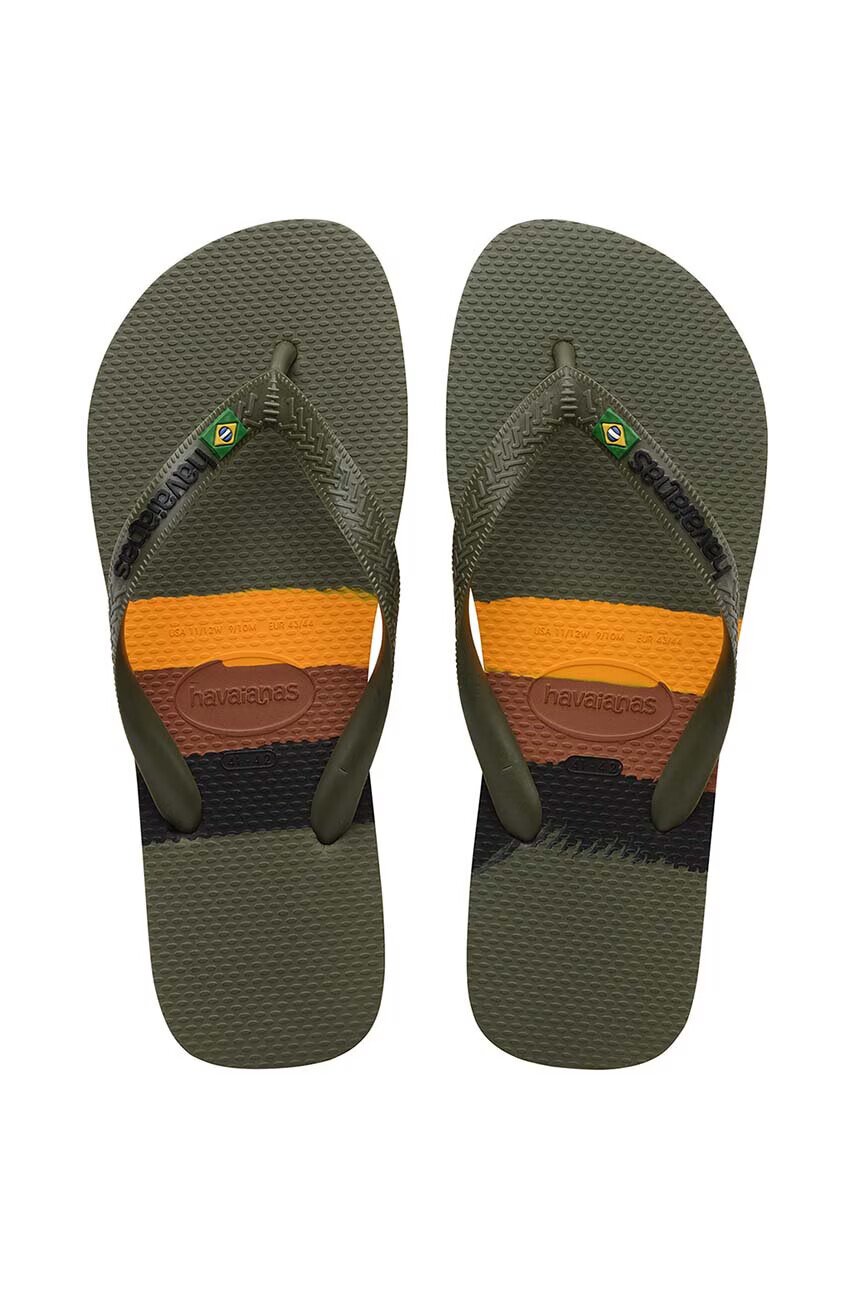 Havaianas Джапанки BRASIL TECH в зелено 4147239.0869 - Pepit.bg