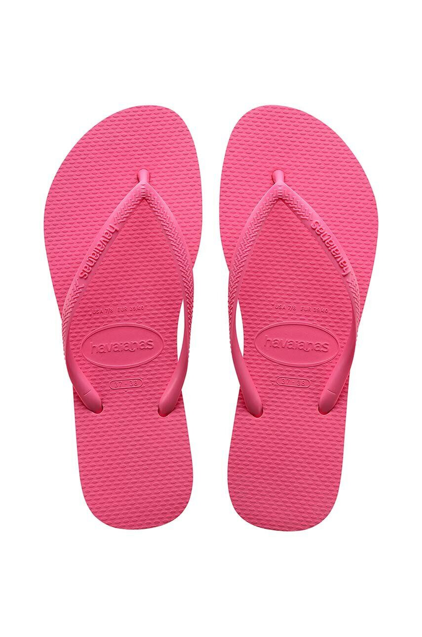 Havaianas Джапанки SLIM в розово с равна подметка 4000030.1766 - Pepit.bg