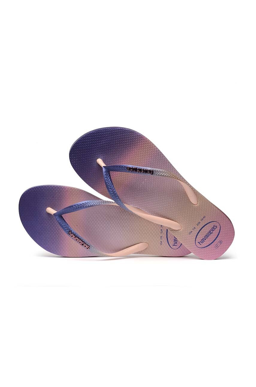 Havaianas Джапанки Slim Gradient Sunset с равна подметка - Pepit.bg