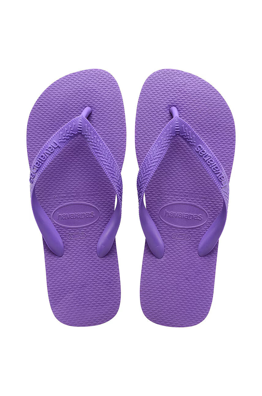 Havaianas Джапанки Top в лилаво с равна подметка - Pepit.bg