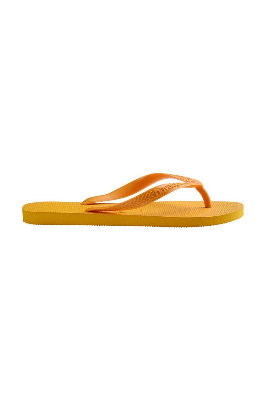 Havaianas Джапанки TOP в жълто с равна подметка 4000029.1740 - Pepit.bg