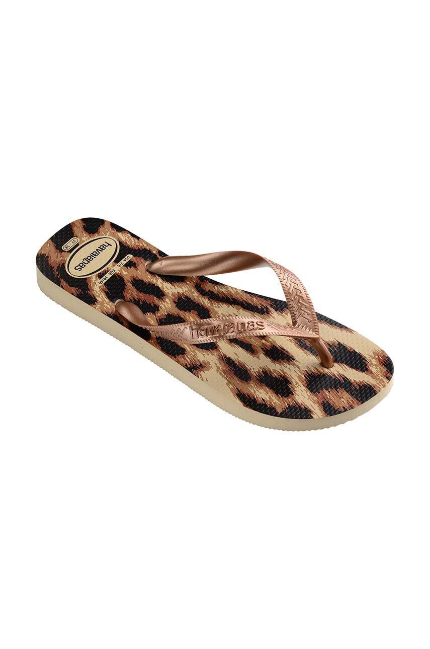 Havaianas Джапанки TOP ANIMALS в бежово с равна подметка 4132920.8625 - Pepit.bg