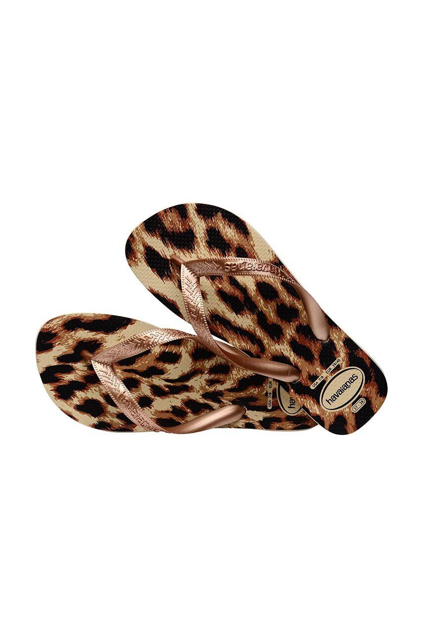 Havaianas Джапанки TOP ANIMALS в бежово с равна подметка 4132920.8625 - Pepit.bg