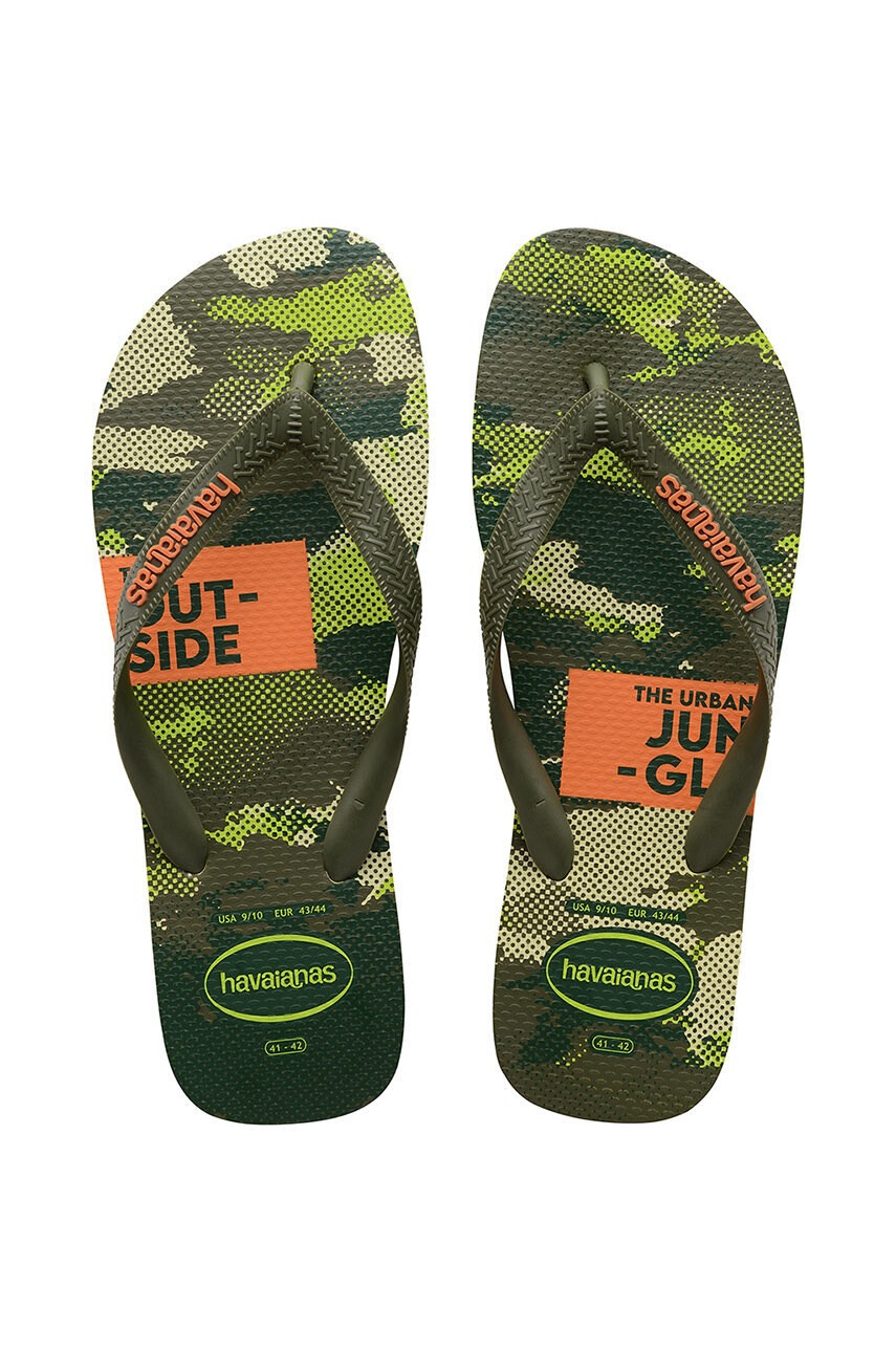 Havaianas Джапанки Top Camu в зелено - Pepit.bg