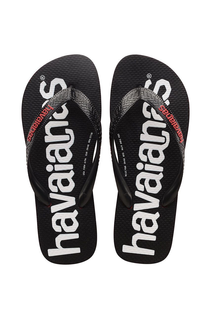 Havaianas Джапанки Top Logomania в червено - Pepit.bg