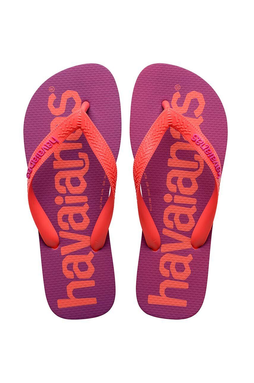 Havaianas Джапанки TOP LOGOMANIA в лилаво 4145741.1256 - Pepit.bg