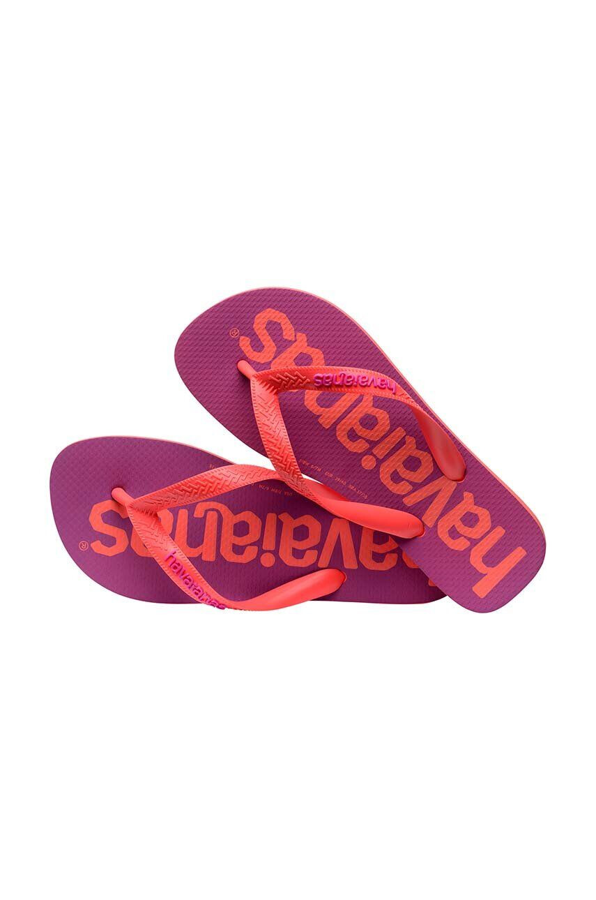 Havaianas Джапанки TOP LOGOMANIA в лилаво 4145741.1256 - Pepit.bg