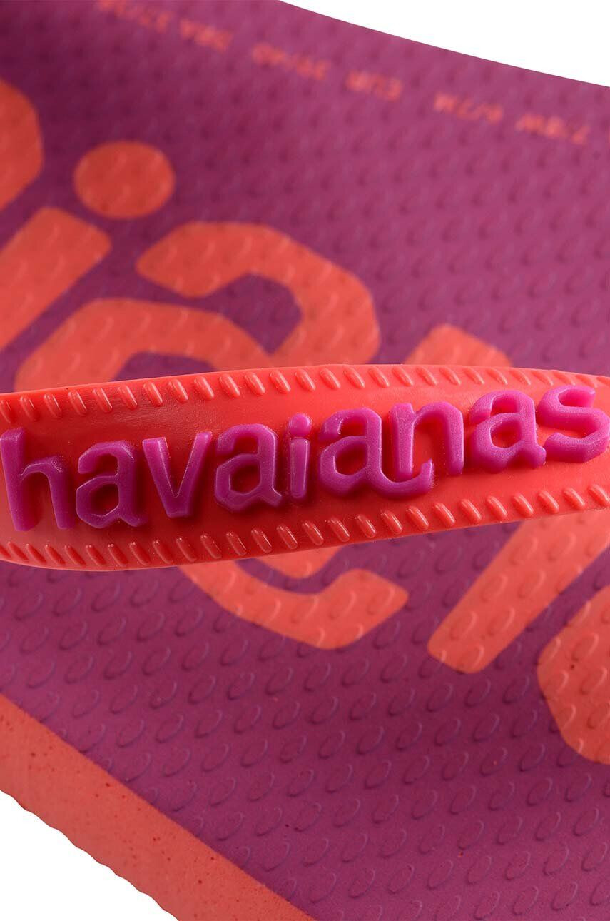 Havaianas Джапанки TOP LOGOMANIA в лилаво 4145741.1256 - Pepit.bg