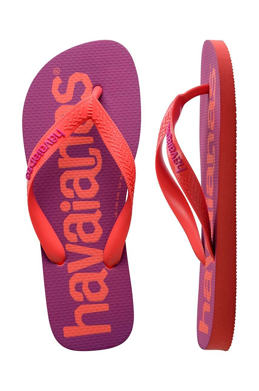 Havaianas Джапанки TOP LOGOMANIA в лилаво 4145741.1256 - Pepit.bg