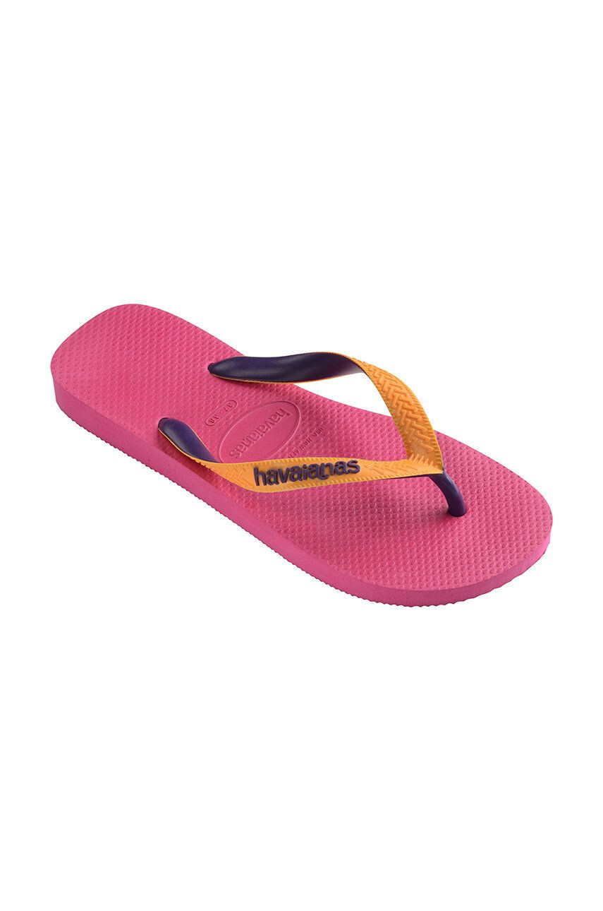 Havaianas Джапанки Top Mix в розово с равна подметка - Pepit.bg