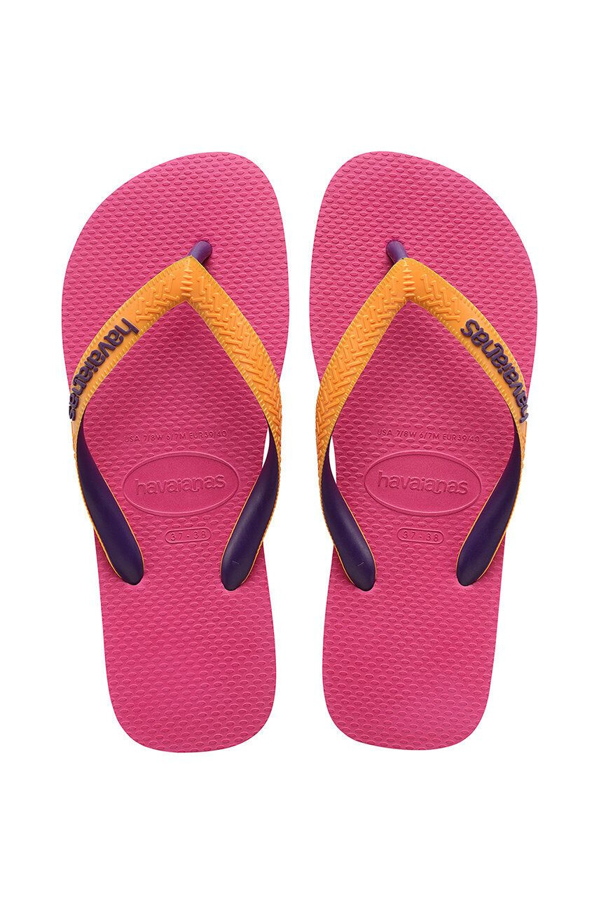 Havaianas Джапанки Top Mix в розово с равна подметка - Pepit.bg