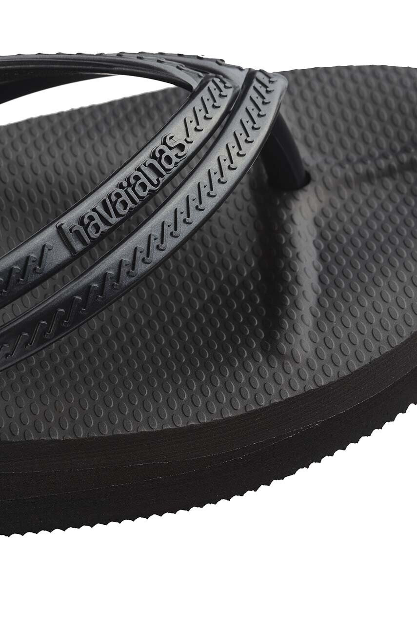 Havaianas Джапанки WEDGES в черно със скосена платформа 4146317.0090 - Pepit.bg