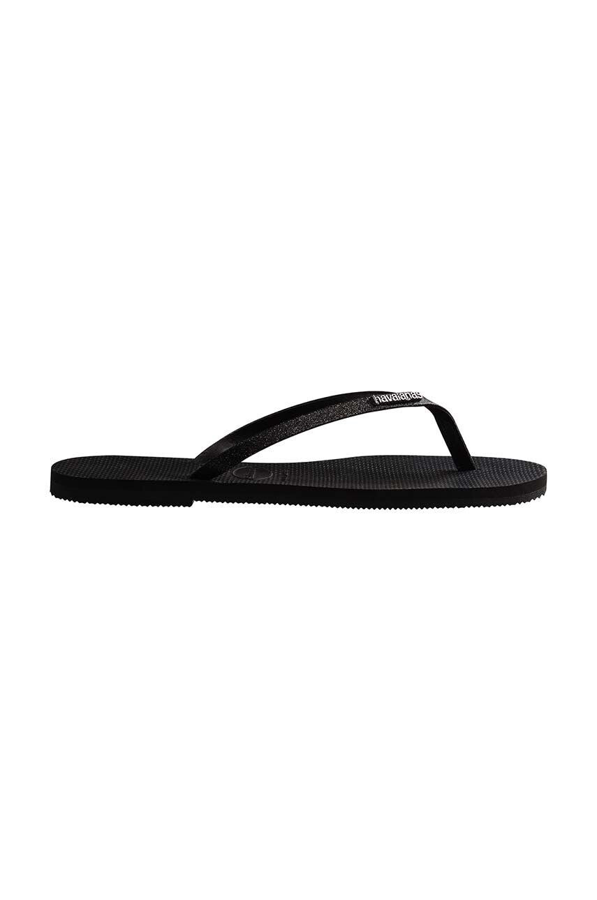 Havaianas Джапанки YOU GLITTER в черно с равна подметка 4148041.0090 - Pepit.bg