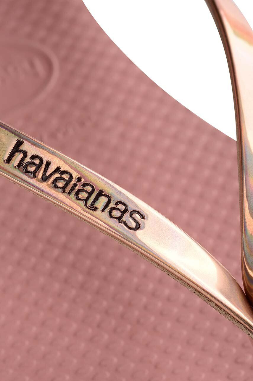 Havaianas Джапанки YOU METALLIC в розово с равна подметка 4135102.3544 - Pepit.bg