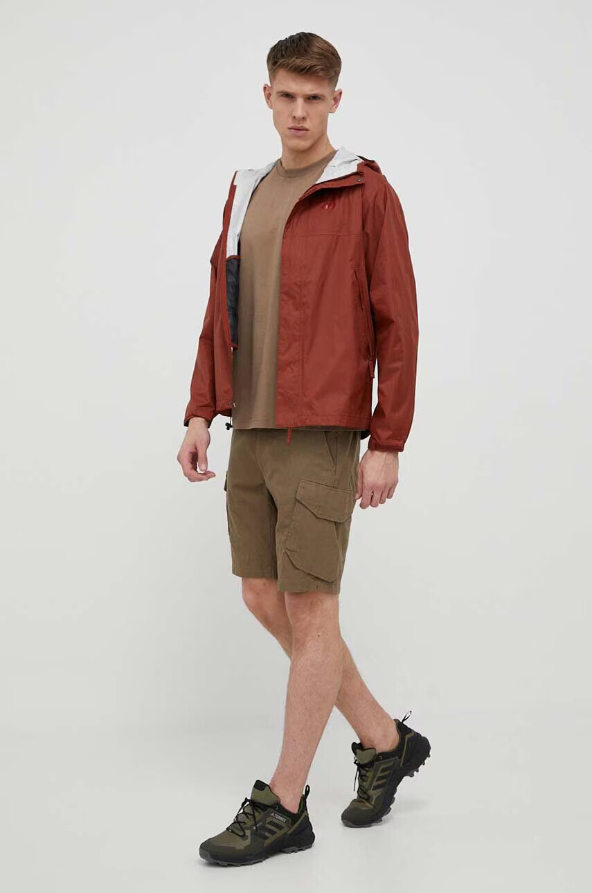 Helly Hansen Къс панталон Dock Cargo в зелено - Pepit.bg